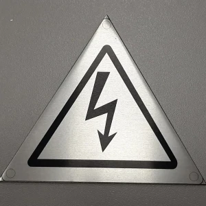 Шильды, производственная маркировка — Знак электробезопасности — фото